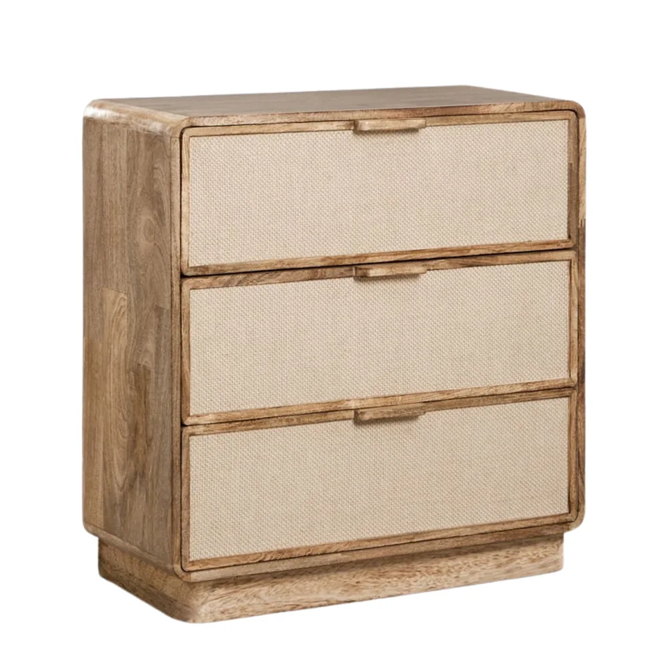 Chest with textured drawer fronts — Karma Inc furniture collection