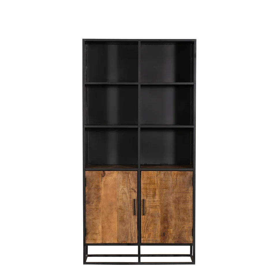 Open display cabinet with lower storage — Karma Inc furniture collection