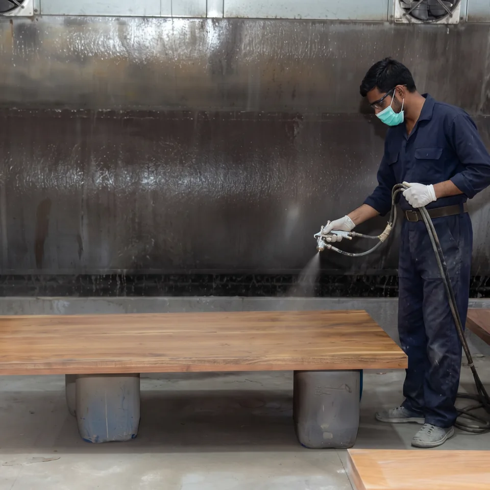 Spray polishing — Karma Inc