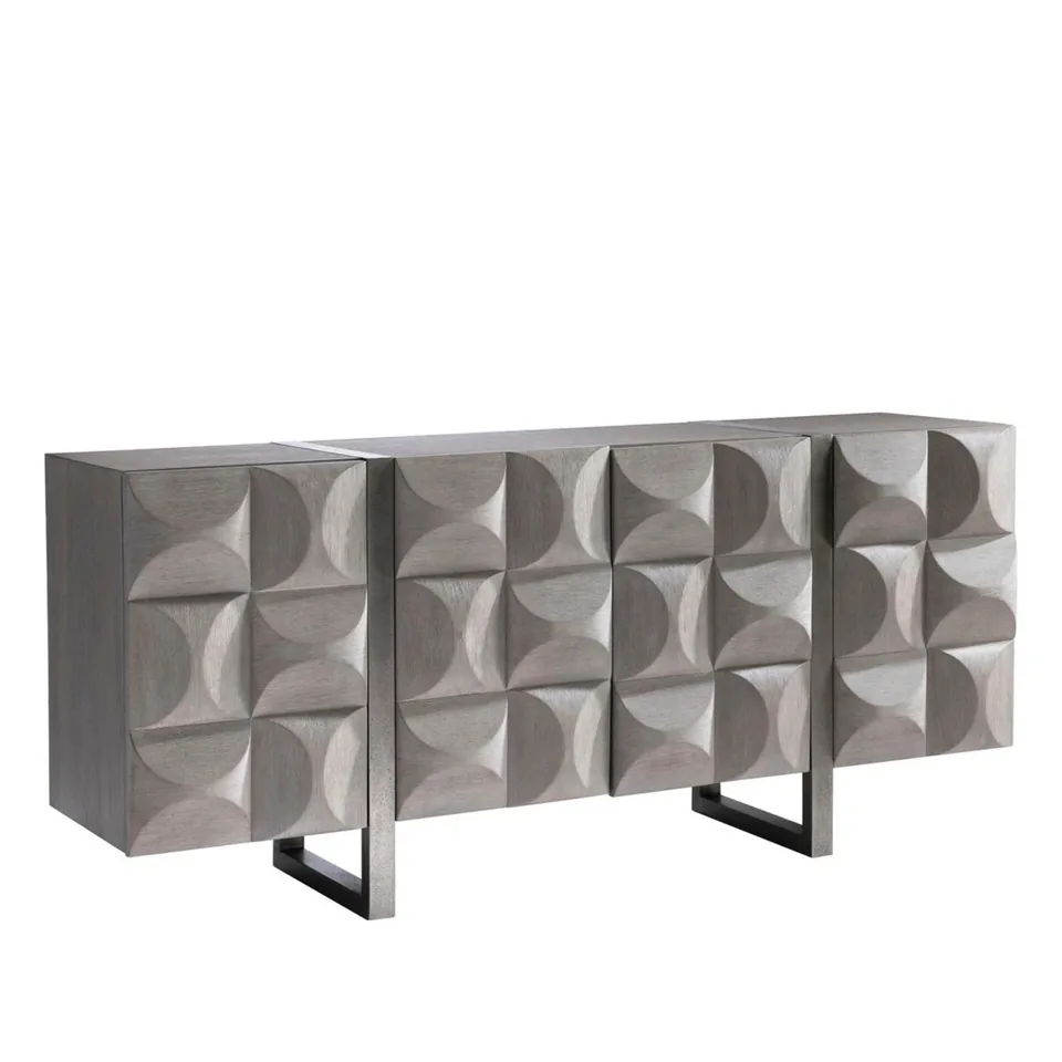 Sculptural-panel sideboard — Karma Inc furniture collection