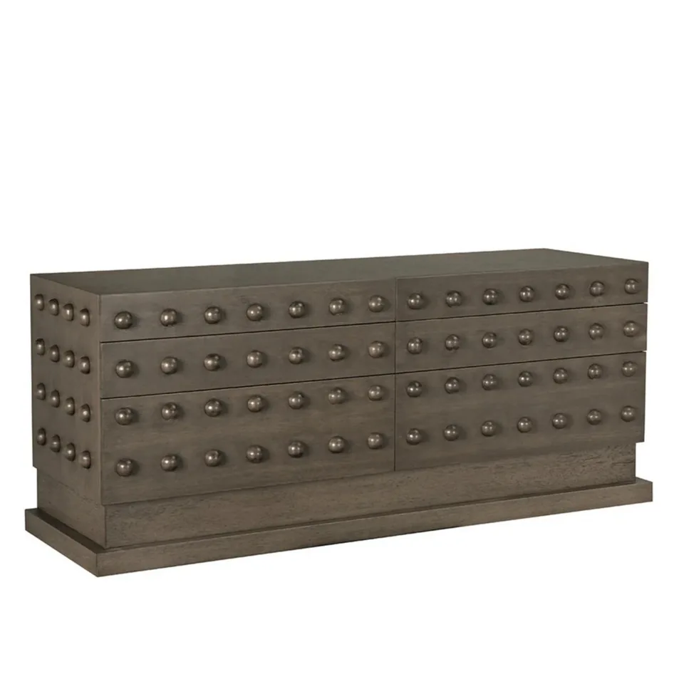Sideboard with studded fronts — Karma Inc furniture collection