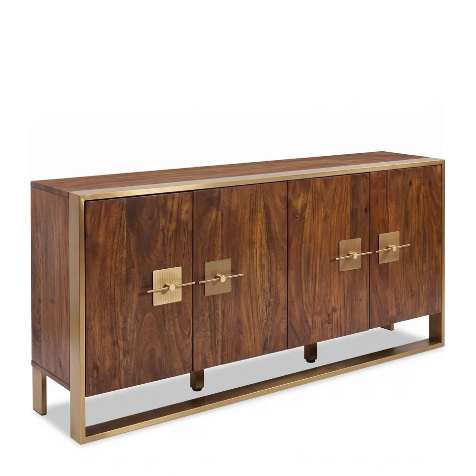 Sideboard with contrasting fittings — Karma Inc furniture collection
