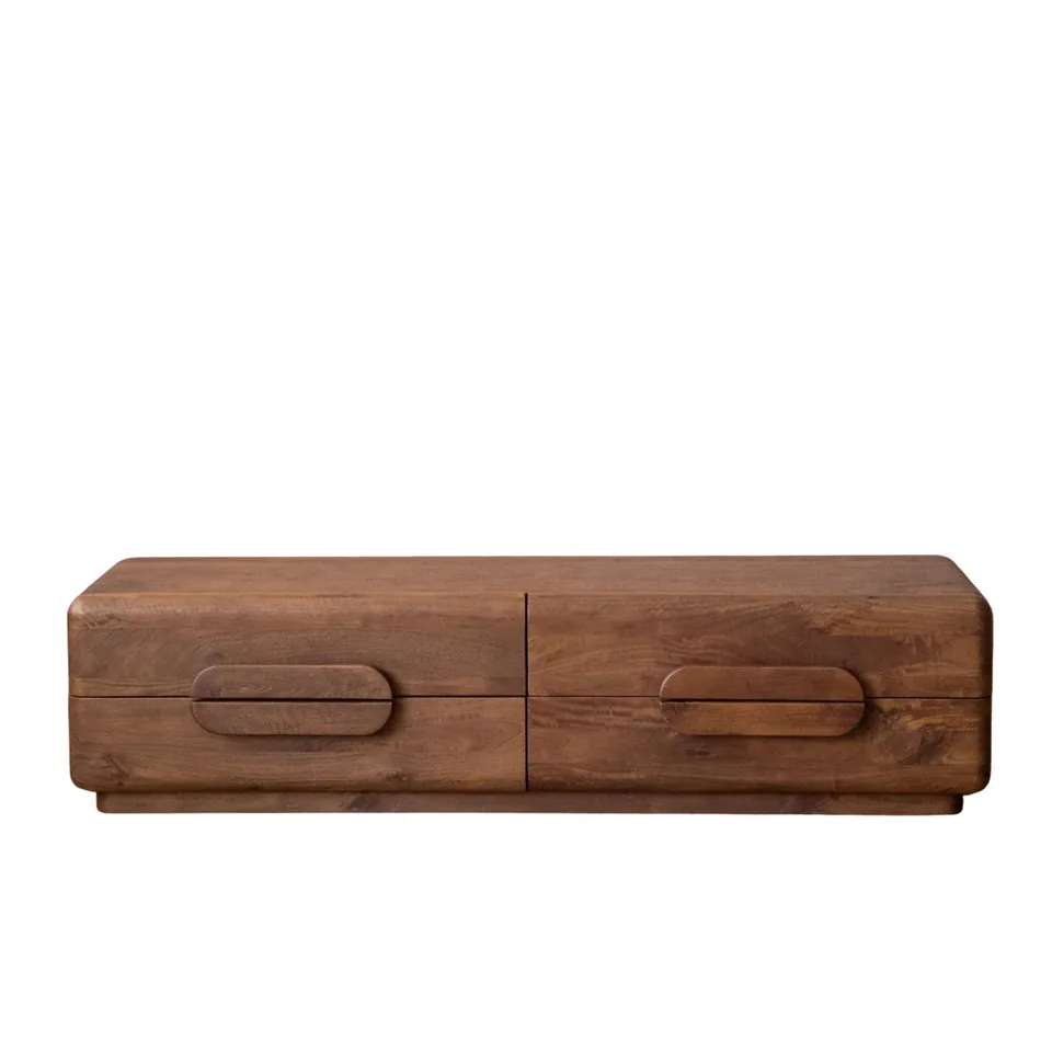 TV cabinet with oval handles — Karma Inc furniture collection