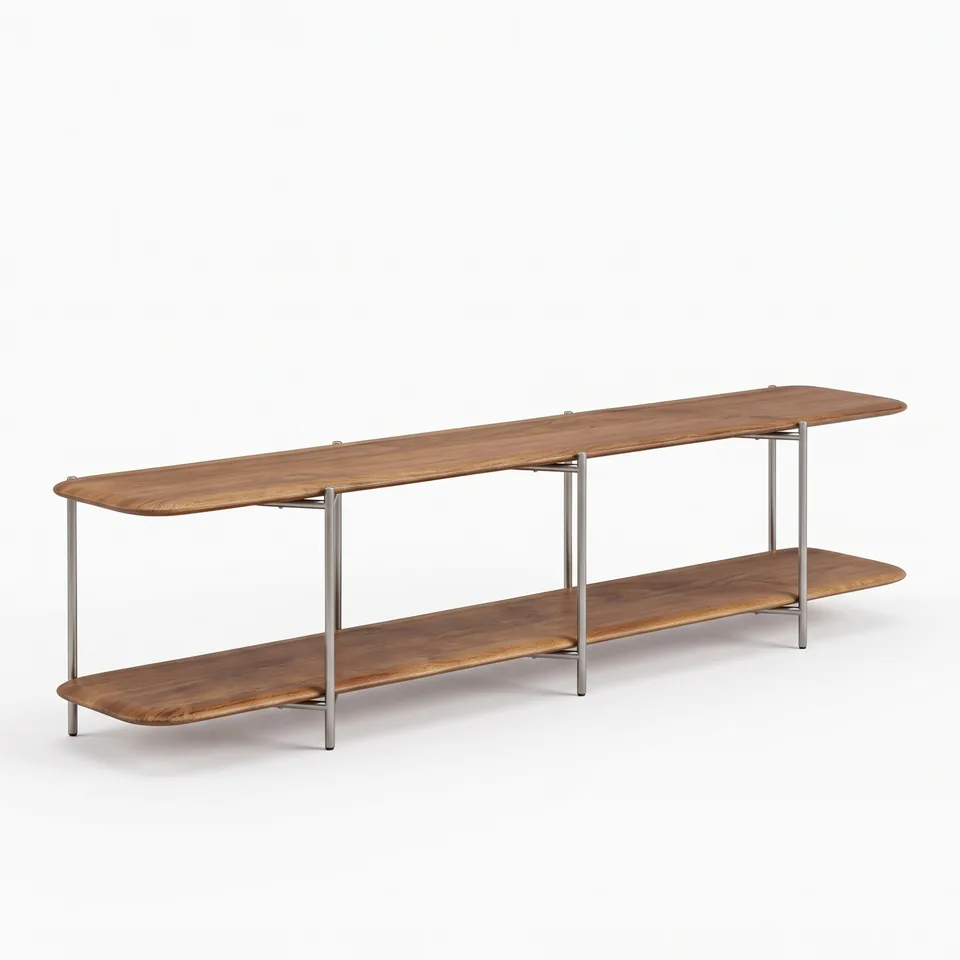 Slim open TV cabinet — Karma Inc furniture collection